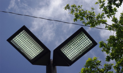 Замена фонарей уличного освещения в Таицком поселении